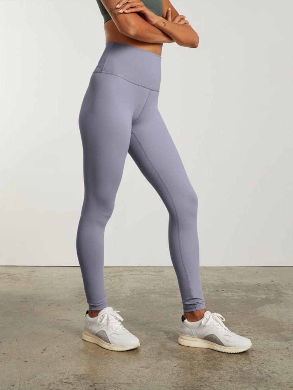 Everlane The Perform 24/7 Leggings Lilac Gray Size S